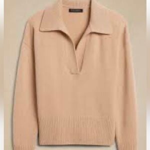 CASHMERE SWEATER POLO